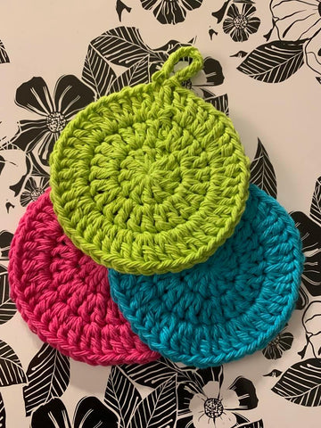 Reusable Cotton Face Scrubbies