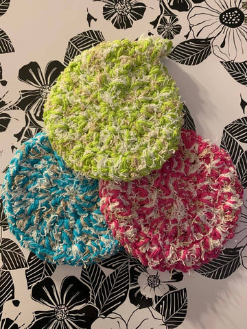 Reusable Exfoliating Cotton Face Scrubbies