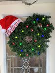 Believe in Christmas Wreath